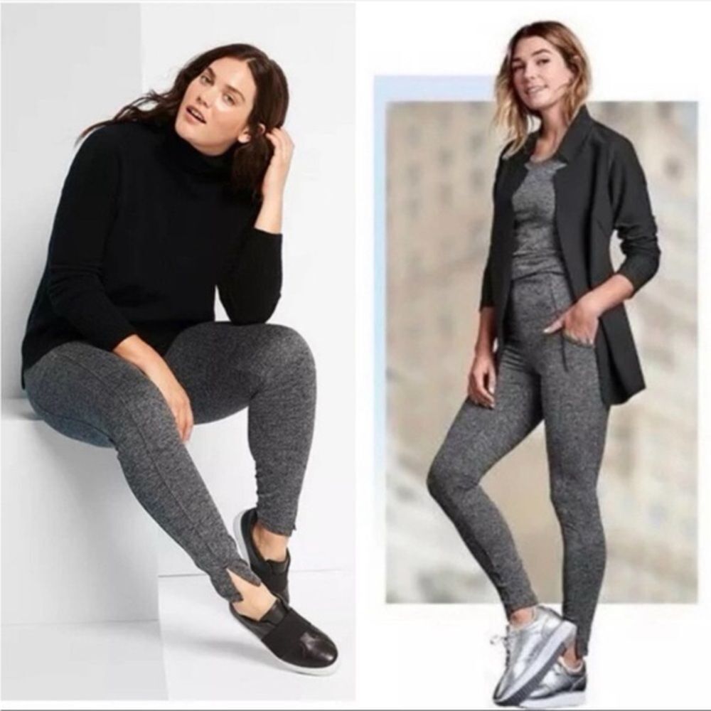 Athleta Herringbone Mercer Tight Size Medium